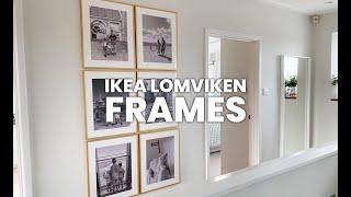 IKEA LOMVIKEN FRAMES GALLERY WALL