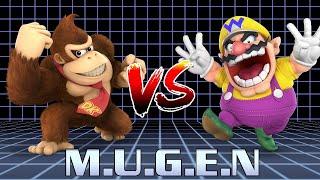 MUGEN Fights#3 - Donkey Kong Vs. Wario