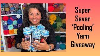  Super Saver Pooling Yarn Giveaway + WIP Crochet Chat!