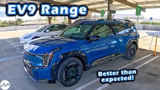 2024 Kia EV9 – Highway Range | EV MPGe Efficiency Test