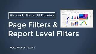 Power BI Tutorials for Beginners - Page Filter and Report Level Filter - 11