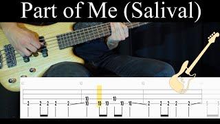 Part of Me (Salival) (Tool) - (BASS ONLY) Bass Cover (With Tabs)