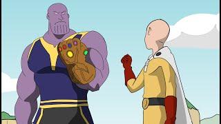 Saitama Vs Thanos