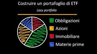 Costruzione di un portafoglio pigro di ETF per tutte le stagioni (lazy portfolio)