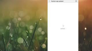How to fix System app updater in MI redmi mobile phone