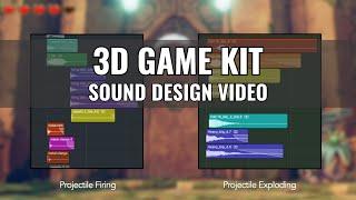 Unity 3D Game Kit Sound Redesign | FMOD/Unity Sound Design video