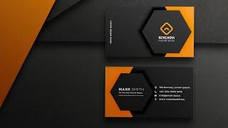 Luxury Business Card Design - Adobe Illustrator | Sevenovn | Urdu/Hindi