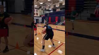 Two Ball Youth Passing Pivoting Drill