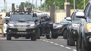 CM YS Jagan Convoy Visuvals at AP Assembly || Bezawada Media