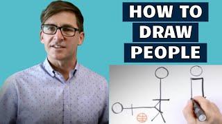 Graphic Facilitation – How To Draw People By Keynote Speaker Simon Banks | Lesson - 5