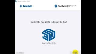 تعلم كيفية تسطيب برنامج اسكتش اب 2022 -  Sketch up pro 2022