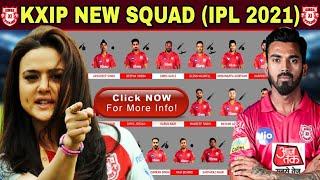 KXIP Final Squad | Vivo IPL 2021 Punjab Kings Full Team | KXIP Team Players List 2021