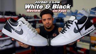 Jordan 1 Low White & Black - Review & On Feet