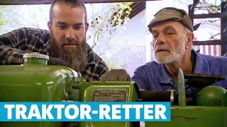 Wahre Traktoren-Liebe: Wie Schraubi und Flori alte Landmaschinen restaurieren