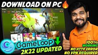 Latest 2022 Update  How to Download Gameloop In PC / Laptop  Install Latest Gameloop In PC Laptop