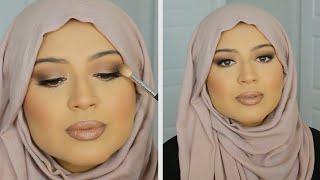 COOL TONED MATTE SOFT GLAM FALL MAKEUP TUTORIAL | *NEW* MORPHE 35U GILDED DESERT PALETTE TUTORIAL!