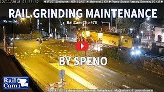 Rail Grinding by Speno #75