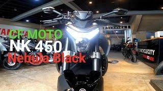 CF MOTO NK 450 Nebula Black 2023 | SPECS | DEMO | Kirby Motovlog