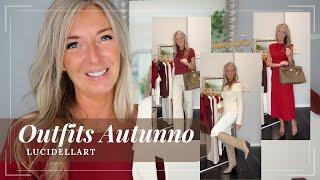 I MIEI OUTFIT AUTUNNALI - OUTFIT DI FINE ESTATE - NOVITÀ NEL MIO ARMADIO - Lucidellart #shopping