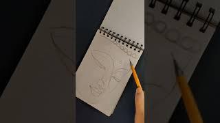 Buddha easy drawing in progress Pencil sketch 2023 special Gautam Buddha portrait sketching