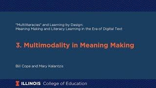 3. Multimodality in Meaning Making