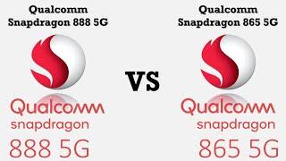 Qualcomm Snapdragon 888 vs Qualcomm Snapdragon 865