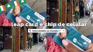 Vlog de intercâmbio #4| Como fazer leap card e comprar chip de celular, vlog com dicas e temple bar