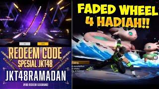 KODE REDEEM KATANA SPESIAL JKT48 !! Bocoran Event Faded Wheel Arrival Animation 4 Hadiah Terbaru