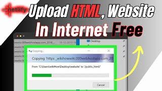 How to Upload HTML Website In Internet For FREE (2024)