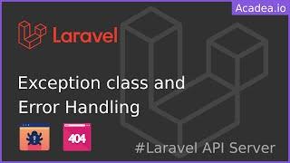 Ep19 - Laravel Exceptions | Laravel API Server