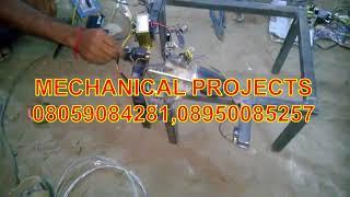 automatic motorized side stand  mechanical engg. final year project 08059084281 near chandigarh