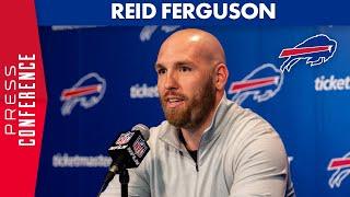 Reid Ferguson Meets With The Media After Signing A Four-Year Contract! | Buffalo Bills