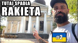 UKRAINA - ODESSA - W NOCY SPADŁY RAKIETY!