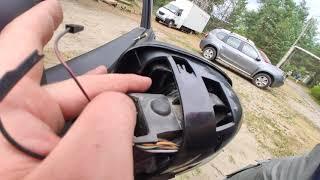 Разборка (сборка) бокового зеркала заднего вида форд фокус 2 рестайлинг