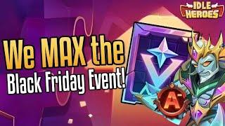 A- Norton Haig?! We MAX Black Friday and use my A- Stone!  - Idle Heroes