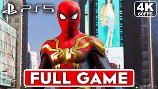 SPIDER-MAN NO WAY HOME Suit PS5 Gameplay Walkthrough Part 1 FULL GAME [4K 60FPS] - No Commentary