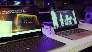 AMD Ryzen™ Mobile Processor with Radeon™ Vega Graphics at CES 2018