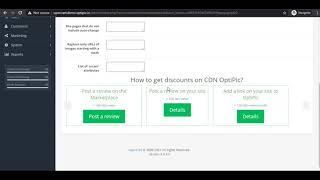 OpenCart : OptiPic CDN - install and setup extension