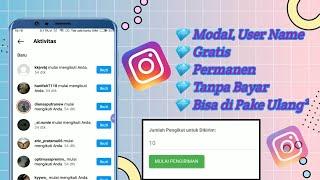 Ribuan Followers Masuk !! Cara menambahkan Followers Gratis setiap Hari wajib Coba