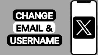 How To Change Email and Username on X(twitter) 2024 | How To Change Email Address on Twitter.