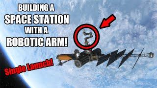 Robotic Arm Space Station - Kerbal Space Program