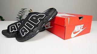 Unboxing/Reviewing The Nike Air More Slide (On Feet)