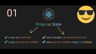 Props and State in React JS Tutorial -04