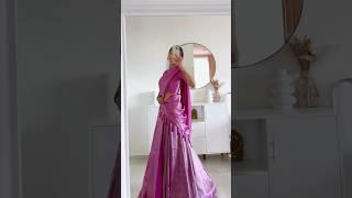 Saree Lehenga 7 days 7 sarees #sareelehenghastyle #sareedrape #grwm #indianwear