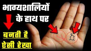 Money Yog In Palmistry | Signs Of Becoming Rich In Palmistry  | Money Line | Has Rekha Gyan In Hindi