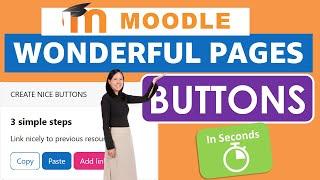 Moodle Beautiful Buttons