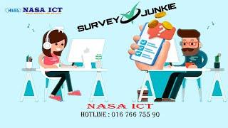 How to create survey junkie account and complete the first survey ? (Batch NASA ICT 118)