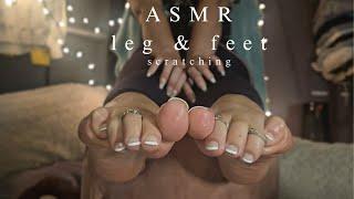 ASMR | Scratching and leg Massage | Vibes