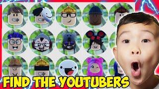 Find The Youtubers On Roblox Can We Find Your Favourite Gamer!