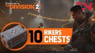 Division 2 Rikers Chests Locations - Warlods of New York Faction Boxes